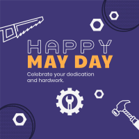 May Day Message Instagram Post Image Preview