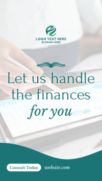 Finance Consultation Services Instagram Story