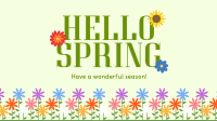 Hello Spring! YouTube Video