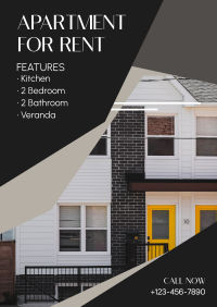 Row Apartment Flyer