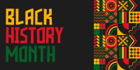 Contemporary Black History Month Twitter Post