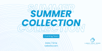 90's Lines Summer Collection Twitter Post