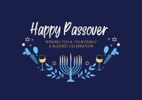 Celebrate Passover  Postcard