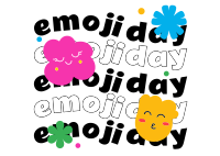 Emojis & Flowers Postcard