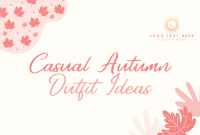 Casual Autumn Pinterest Cover