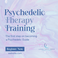 Psychedelic Therapy Training Instagram Post