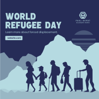 Refugee Day Awareness Instagram Post Image Preview