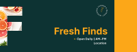 Fresh Finds Facebook Cover Image Preview