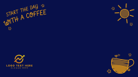 Coffee Lover Zoom Background Image Preview