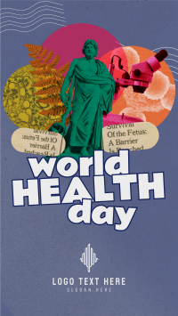 World Health Day Collage Instagram Reel Image Preview