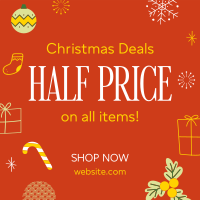 Amazing Christmas Deals Instagram Post