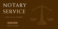 Legal Notary Twitter Post