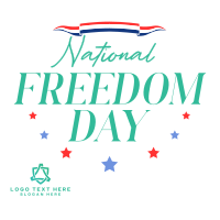 National Freedom Day Instagram Post