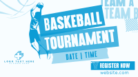 Sports Basketball Tournament Facebook Event Cover