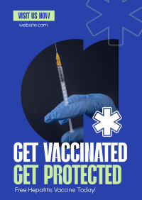 Get Hepatitis Vaccine Poster