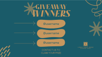 Congratulations Giveaway Winners Facebook Event Cover