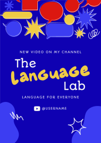 Language Education Channel Poster