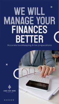 Managing Finances Instagram Story