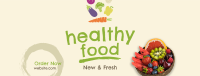 Fresh Healthy Foods Facebook Cover