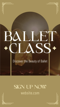 Sophisticated Ballet Lessons Instagram Reel Image Preview