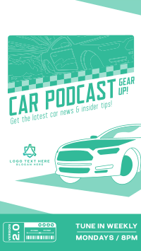 Fast Car Podcast Instagram Story