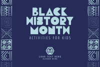Black History Celebration Pinterest Cover