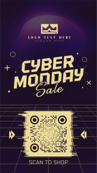 Cyber Monday Sale TikTok Video Design