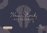 Trendy Online Accessories Postcard