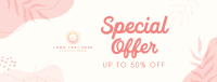 Special Promo Offer Facebook Cover