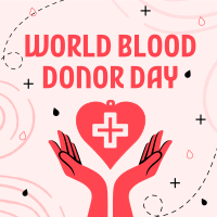 World Blood Donor Day Linkedin Post example 1