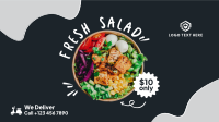 Fresh Salad Delivery Facebook Event Cover Image Preview