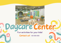 Fun Daycare Center Postcard