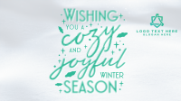 Snow Winter Greeting  Animation