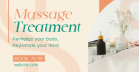 Simple Massage Treatment Facebook Ad