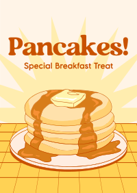 Retro Pancake Breakfast Flyer