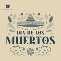 Dia De Los Muertos Instagram Post example 1