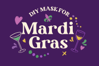 Mardi Gras Toast Pinterest Cover