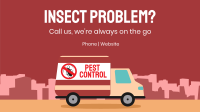 Pest Control Truck Facebook Event Cover