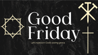 Minimalist Good Friday Greeting  YouTube Video