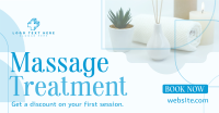 Relaxing Massage Facebook Ad