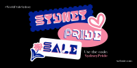 Sydney Pride Stickers Twitter Post