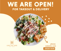 Salad Takeout Facebook Post