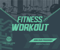 Fitness Workout Facebook Post