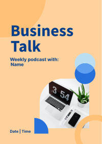 Startup Business Podcast Flyer