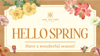 Season's Greetings Facebook Event Cover