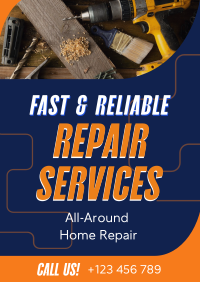 Handyman Repair Service Flyer