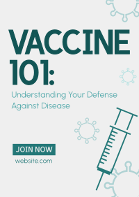 Health Vaccine Webinar Poster