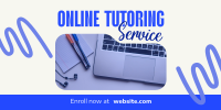 Online Tutoring Service Twitter Post