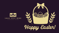 Easter Egg Basket Facebook Event Cover