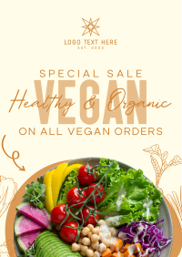 Special Healthy and Organic Flyer
